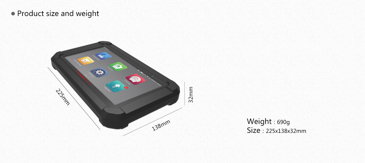 Product Size And Weight